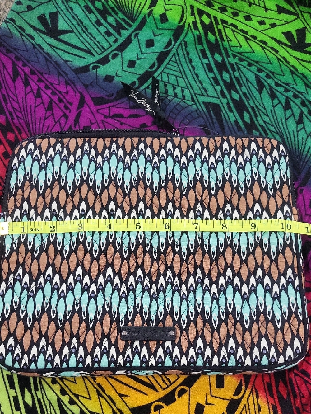 Vera Bradley Patterned Zip Laptop Sleeve